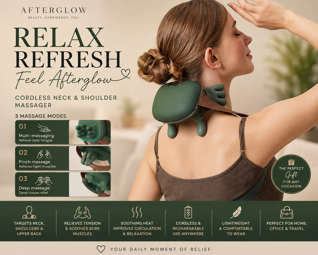 Afterglow™ Cordless Neck & Shoulder Massager