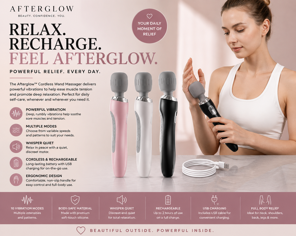 Afterglow™ Intimate Care Wand Massager