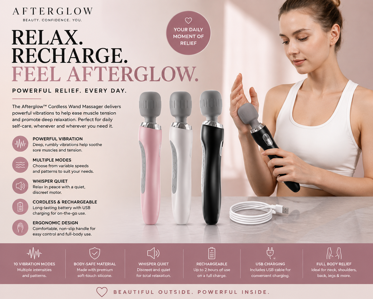 Afterglow™ Intimate Care Wand Massager
