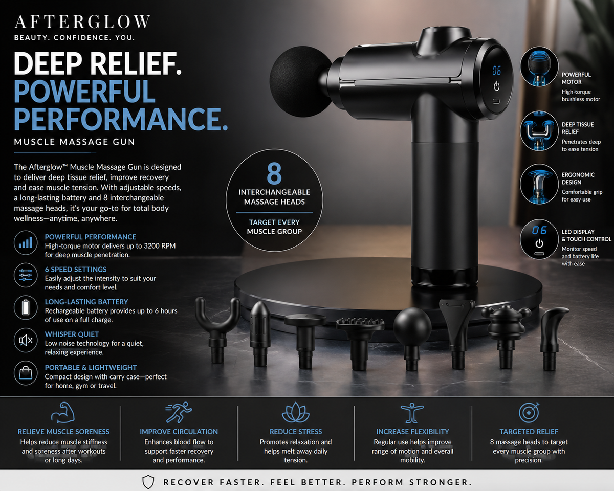 Afterglow™ Deep Tissue Massage Gun