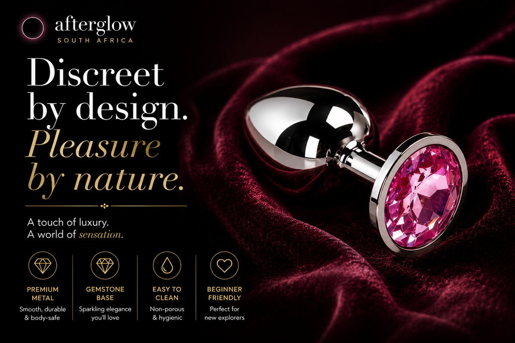 Afterglow Gem™ Luxury Gemstone Anal Plug